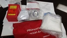 Airline Biohazard Clean-up Kit Mdi Cpr Micromasks Suit Gloves Bd Sharp Collector. Fixed Price $27.00.