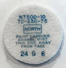 New North Filter N7500-10 TC-23C-75 Paint Lacquer Enamel Mist Box Of 20 For 3M. Fixed Price $9.70.
