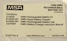 Msa 20090 001 Nimh C420 Papr Rapid Battery Charger Only SK3033 385 For Airgas. Fixed Price $210.00.