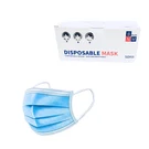 Disposable Face Non Medical Surgical 3 Ply Ear Loop Blue Masks Lot. Fixed Price $104.99.