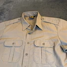 Propper Public Safety Mens Large Tan Ripstop Short Sleeve Tactical Uniform Shirt. Fixed Price $19.88.
