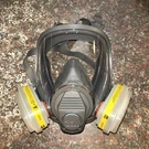 3M Full Face Respirator 6898 6899B Medium Reusable Safety Mask With Filters. Fixed Price $75.00.