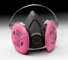 3M Large Half Respirator Facepiece Mask & 2- 2091 P100 Particulate Filters. Fixed Price $29.95.
