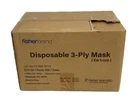 (500/CS) Fisherbrand 3-PLY Face Mask With Earloops 10X 50/PK 12-888-001A. Fixed Price $40.99.