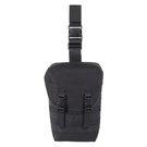 Elite Survival Systems Drop-leg Gas Mask Pouch MMC251-B Black Molle Compatible. Fixed Price $49.00.