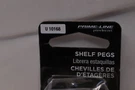 (8-PK) Prime-line Shelf Support Peg Metal Brass Plated 1/4" 10168. Fixed Price $7.90.
