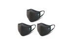 Anti-dust Breathable Face & Mouth Mask Black By Kezzled (pack Of 3). Fixed Price $9.95.