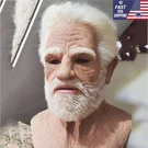 Realistic Halloween Latex Human Wrinkle Face Mask Old Full Headwear Us. Fixed Price $22.45.