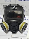 Honeywell 8400 Series Full Face Reusable Mask With Shield. Fixed Price $350.00.