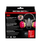 3M P100 Multi-purpose Half Face Respirator Pro-series Blue Pc. Fixed Price $59.33.