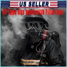 Gas Masks Survival Nuclear And Chemical, Respirator With Filter For Welding. Fixed Price $35.99.