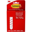 3M 17021P-ES Organize Damage-free Command Foam Refill Strips Medium (pack Of 6). Fixed Price $19.21.