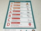 Resuscitation Selection Chart Poster,fire And Safety Medical Breathing Cpr Air 1. Fixed Price $7.16.