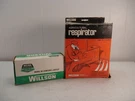Vtg Willson Air Agricultural Respirator Collectible With Box & Filters. Fixed Price $65.00.