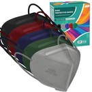 Xdx KN95 Face Masks, 1 Count (pack Of 20), Black,red,green,grey,blue. Fixed Price $18.84.