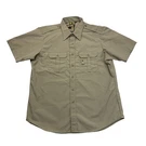 Propper Public Safety Shirt Mens Large Beige Short Sleeve Button Up Workwear. Fixed Price $16.88.