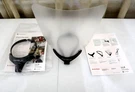 3 Zverse Zshield Flex Reusable Face Made Full Clear Lens Pack. Fixed Price $25.99.