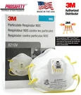 3M 8210V N95 Particulate Respirator Protective Dust Masks Exhalation Valve 10/BX. Fixed Price $20.89.