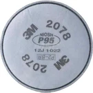 Pack 3M 2078 P95 Facepiece Filters Acid Gas & Organic Vapor, Light Blue. Fixed Price $19.09.