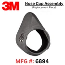3M Nose Cup Assembly 6894/37004(AAD) Replacement Part 6000 Series Facepiece. Fixed Price $44.15.
