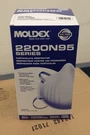 Box Moldex 2207N95 Low Profile Disposable Respirator Mask (size M/l). Fixed Price $17.00.