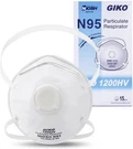 Giko N95 Respirator Masks - 15PCS Niosh Certified Safety Cup Particulate. Fixed Price $33.99.