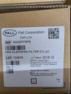 Pall Mini Kleenpak Filter 0.2UM KA02PFRP8. Fixed Price $178.50.