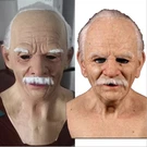Old Man Latex Halloween Cosplay Party Realistic Full Face Masks Headgear. Fixed Price $19.99.
