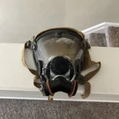 Scott AV-2000 Mask W/ Voice Amp Firefighter Scba Size Large. Fixed Price $90.00.
