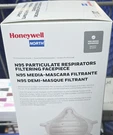 Honeywell North N95 Particulate Respirators Filtering Facepiece, Box Of 20. Fixed Price $15.93.