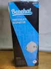 Benehal Particulate Respirator MS8225 Masks Niosh N95 (50 Pack) Contractor New. Fixed Price $22.00.