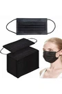 Disposable Face Masks Earloop Black 3-PLY Unisex Mouth & Nose Cover 50. Fixed Price $16.99.