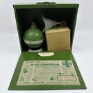 Vintage Breath Life Emergency Oxygen Kit W 2 Spheres, Mask, Portable Case. Fixed Price $79.99.