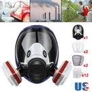 17IN1 6900 Silicone Gas Mask Respirator Chemical Spray Painter Painting Us Ship. Fixed Price $24.89.