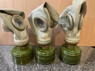 Civil Gas Mask Evirstar Defense Products Pdf-d Lot Of 3 (adult S) Vintage. Fixed Price $29.00.