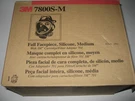 New 3M Safety 7800S-M Medium Full Face Respirator Mask Silicone Industrial Ppe. Fixed Price $234.88.