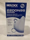 Moldex 2201N95 Particulate Mask - Medium/large Respirators. Fixed Price $15.95.