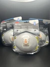 3M N95 Sanding Fiberglass Disposable Respirator Valved White 6 Masks. Fixed Price $17.99.