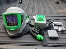 Rpb Z4 Welding Helmet Respirator, Fr Shoulder Cape, Breathing Tube, PX5 Papr. Fixed Price $999.95.