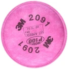 3M Particulate Filters P100 2091/07000 , Count - Pink. Fixed Price $21.18.
