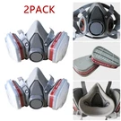 Usa 2PCS 7 1 Half Mask Facepiece Spray Painting Respirator Cover. Fixed Price $21.78.