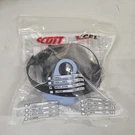 Scott Xcel #7421-413V Size Med/large. Half Mask Respirator. New And Sealed!. Fixed Price $19.99.