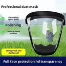 Anti-fog Full Face Mask Paint Dust Eye Safe Protective Transparent Shield. Fixed Price $6.99.