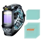 Trqwh Auto Darkening Welding Helmet With Large View And Replacement Lens Covers. Fixed Price $97.99.