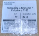 Msa 454-10059903 Canister Assy Threaded Ph Am Cl P100 Gas Mask. Fixed Price $25.00.