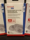 Honeywell North R95 Replacement Pre-filters, 6 Count Each. Fixed Price $19.99.
