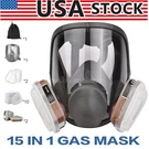 Us Full Gas Mask Painting Spraying Respirator W/filters For 6800 Facepiece. Fixed Price $22.59.