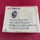 3M (7800S-M) Medium Full Face Respirator Mask Silicone Industrial Ppe New!. Fixed Price $198.54.