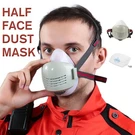 Safety Gas Mask Respirator Half Protect Painting Spray Facepiece + 10FILTER. Fixed Price $11.99.