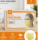 Box Of Medline Face MASKS-50 Count. Fixed Price $75.99.